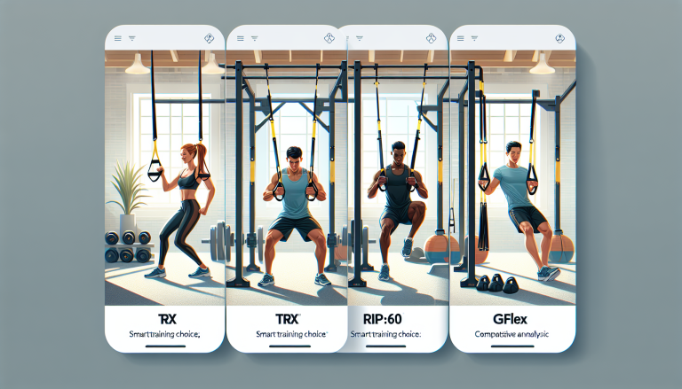 스마트 트레이닝의 선택: TRX, Rip:60, GFlex 비교 분석